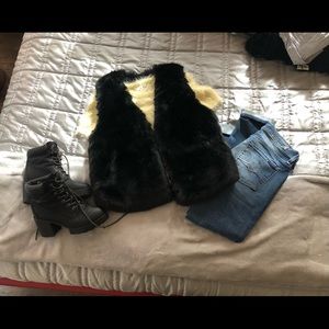 Madewell Faux Fur Vest